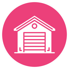 Warehouse Closed icon vector image. Can be used for Warehouse.