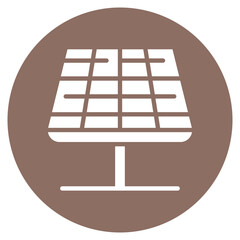 Solar panel icon vector image. Can be used for Manufacturing.
