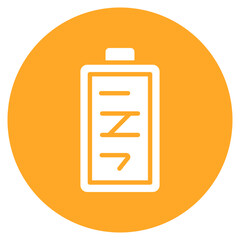 Empty Battery icon vector image. Can be used for Battery and Power.