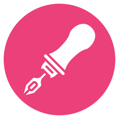 Awl icon vector image. Can be used for Shoemaker.