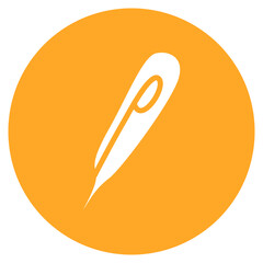 Needle icon vector image. Can be used for Art and Craft Supplies.