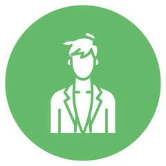 Fashion Model icon vector image. Can be used for Diversity.