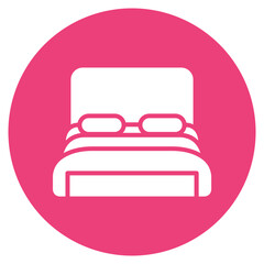 Free Hotel Room icon vector image. Can be used for Casino.