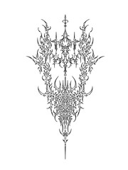 cybersigilism tattoo design