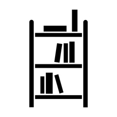 Book shelf icon design 