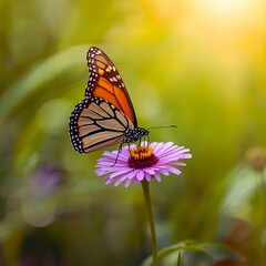 butterfly on flower