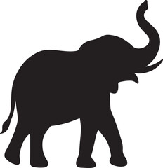 elephant isolated on white background