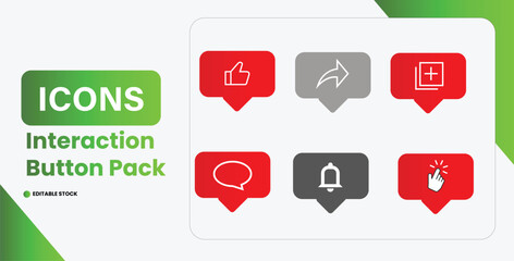 Interaction Button Pack