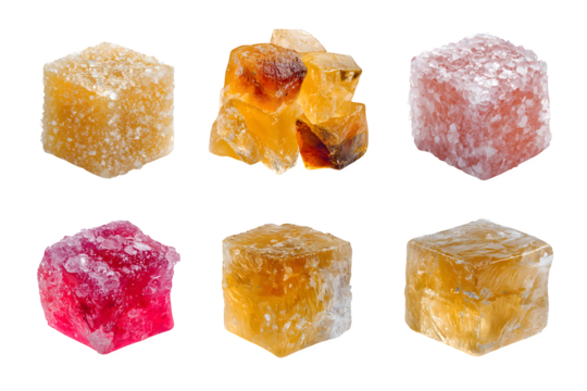 Multicolor rock candies shine on black. Textural sweets gleam; perfect for food photography, confectionery branding, or dessert-themed social media.