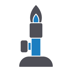 Burning Vector icon which can easily modify or edit