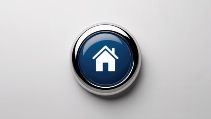 Find your dream home with this modern button icon, perfect for real estate and property websites