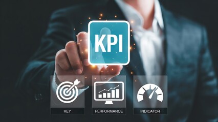 Achieve business goals with KPI dashboard and increase performance indicators to gain key insights
