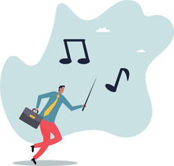 metaphor of leadership to lead company to success,about a man and his life.