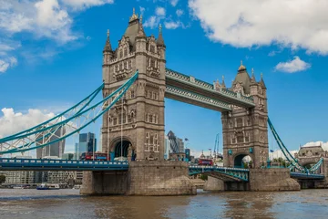 Fototapete Tower Bridge Tower Bridge and the River Thames in London, United Kingdom.  © Radoslaw Maciejewski