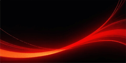 Abstract red wave design with glowing lines and flowing motion texture for a vibrant color background