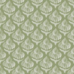 Soft Green Seamless Pattern with Abstract Brush Texture
