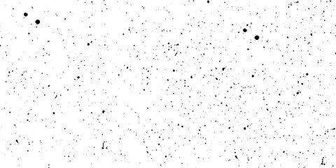 Abstract vector noise. Small particles of debris and dust. Distressed uneven background. Grunge texture overlay with fine grains isolated on white background. Vector illustration.