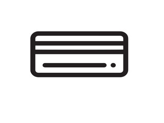 Bill And Payment icon 2D vector line art in a clean minimalist finance graphic