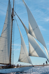 sailing ship on the sea