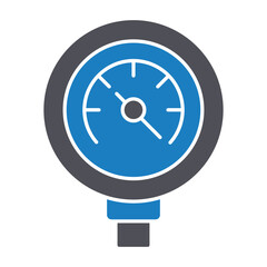 Odometer Vector icon which can easily modify or edit