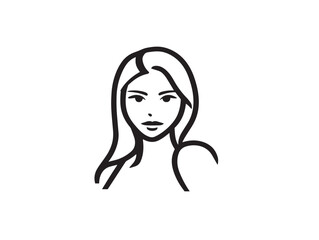 Cosmetic icon 2D vector line art for beauty and skincare products