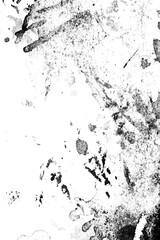 Expressive abstract paint lines and splatters in ink and paints red black grungy distressed background