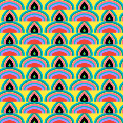 abstract seamless pattern