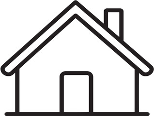 Home and living icon 2D vector line art for houseware and domestic life