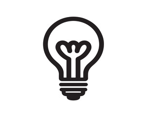 Innovation icon 2D vector line art in a clean minimalist style