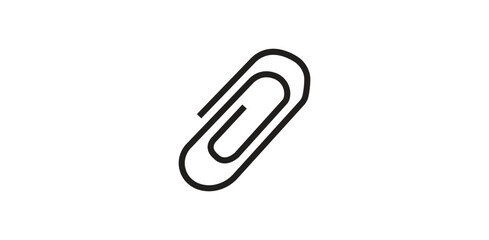 paperclip,attach,document modern flat icon for file attachment design vector graphic for email service