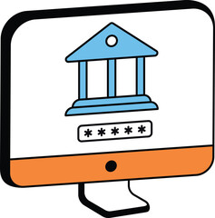 Online Banking Desktop Icon