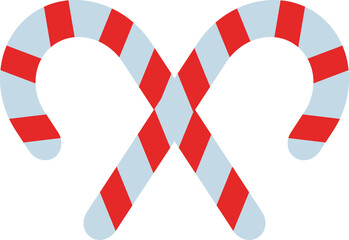 Christmas candy vector illustration
