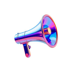 megaphone isolated on white background