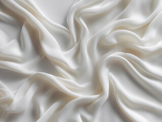 Obraz premium white silk background