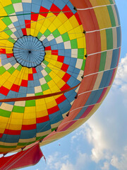 Obraz premium colorful hot air balloon