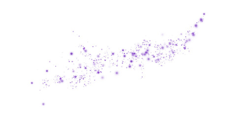 Shimmering Purple Abstract Stars and Light Overlay with Glowing Particles and Glistening Shine for Luxury Backgrounds