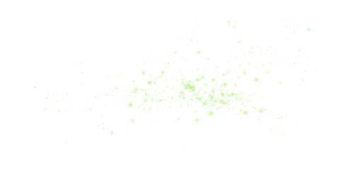 Shimmering Light Green Abstract Stars and Light Overlay with Glowing Particles and Glistening Shine for Luxury Backgrounds