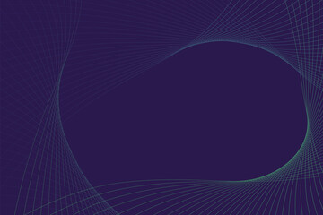 purple background with a white wave line