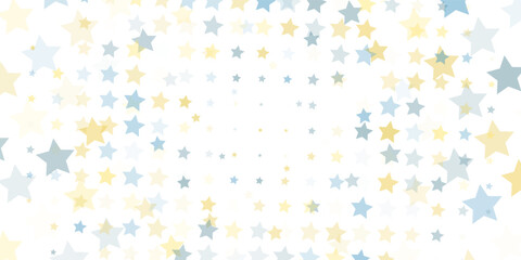 Vector abstract blue background frame of geometric shapes dynamic. simple art modern