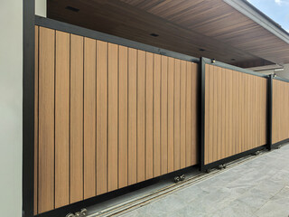 WPC Modern Door Wooden Texture  