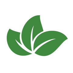 Green Leaf Vector Icon Illustration