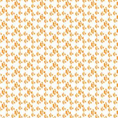 Minimal and Creative Botanical Design with Orange Plant Elements