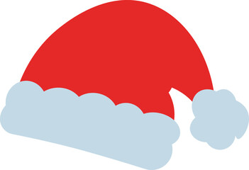 Santa Red Hat vector illustration