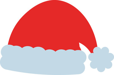 Santa Red Hat vector illustration