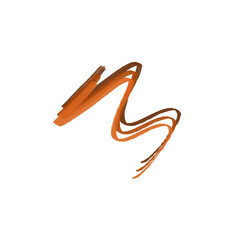 Brown Abstract Wavy Lines PNG