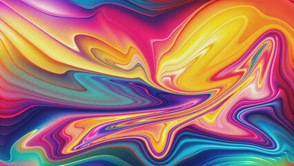 vibrant colorful abstract liquid marbling texture grainy background