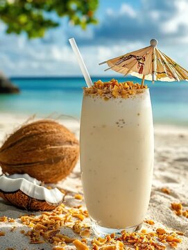 batida de coco drink brazilian cocktail video