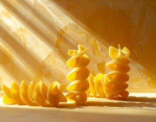 composition of pasta spirals