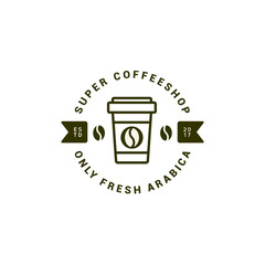 Coffe shop logo