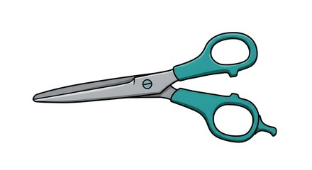 Vector design of a pair of scissor